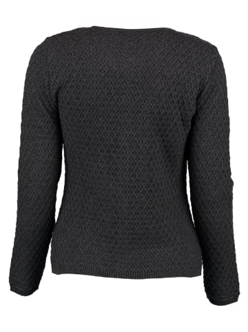 OS-Trachten Strickjacke Hadeko in anthrazit