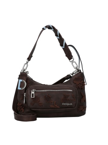 Desigual Stencil Medellin Schultertasche 23 cm in braun