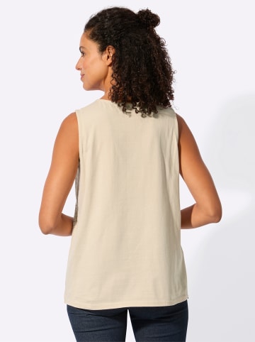 WITT WEIDEN Spitzentop in sand