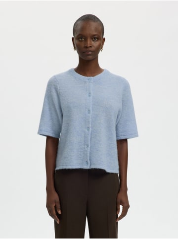 SELECTED FEMME 2/4 Knit Cardigan in Cashmere Blue