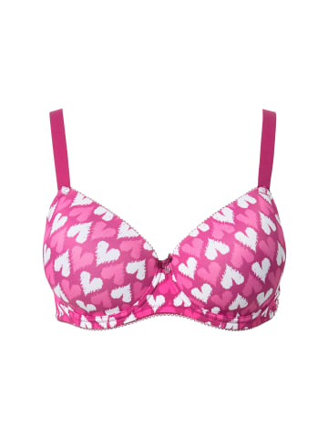 Ulla Popken BH in fuchsia