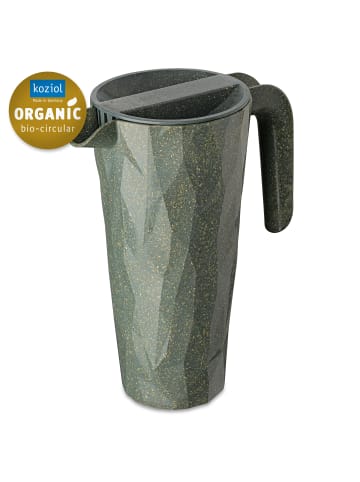 koziol CLUB PITCHER - Superglas Kanne 1,5l in nature ash grey