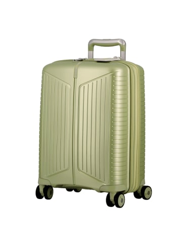 Jump Evae 4 Rollen Kabinentrolley 55 cm mit Dehnfalte in light green