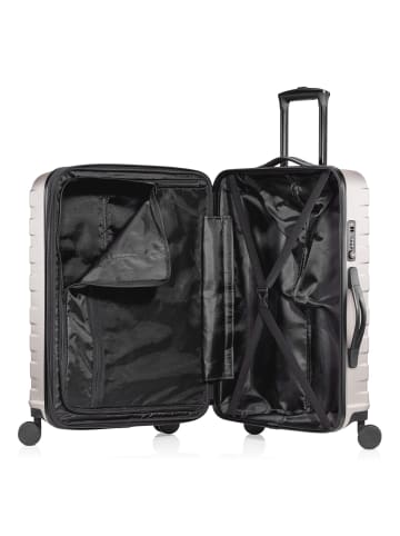 Pack Easy Clipper by Pack Easy Kosmo 4 Rollen Trolley 67 cm mit Dehnfalte in prosecco