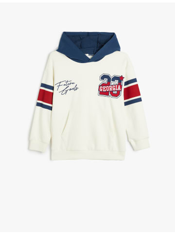 KOTON Sweatshirt in Ekru