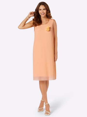 WITT WEIDEN Plisseekleid in apricot