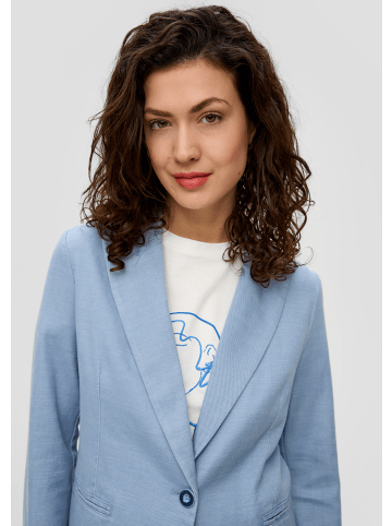 s.Oliver Indoor-Blazer langarm in Blau