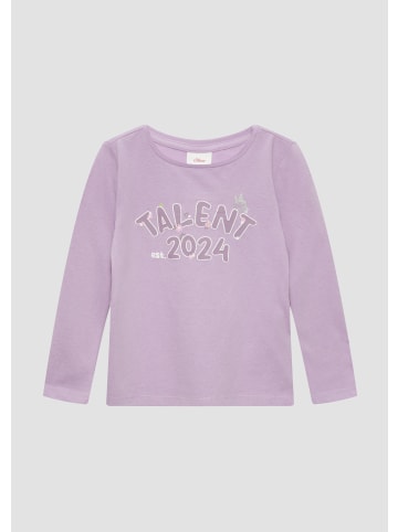 s.Oliver T-Shirt in 4725_lavendel