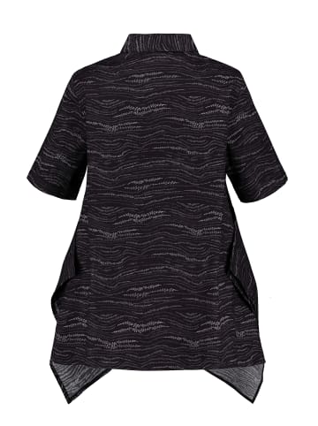 Ulla Popken Bluse in schwarz