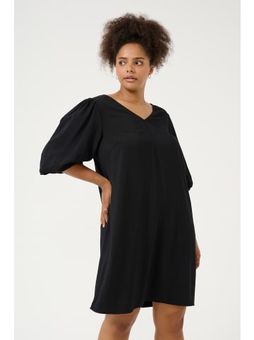 KAFFE curve Kleid KCgabbi A-shape in Black Deep