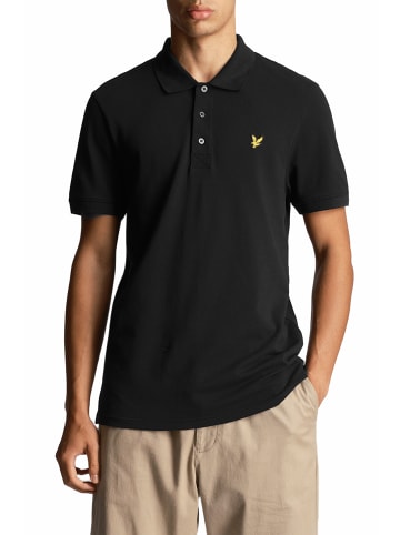 Lyle & Scott Poloshirt in Schwarz