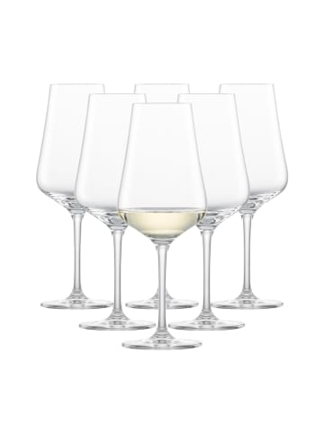 Zwiesel Glas 6er Set Weißweingläser Bouquet in 370 ml in transparent