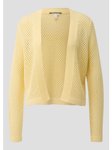 QS Strickjacke  in  1101_gelb