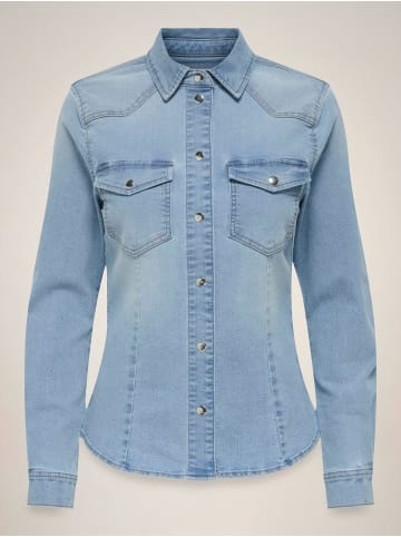 JDY Jeanshemd in Medium Blue Denim