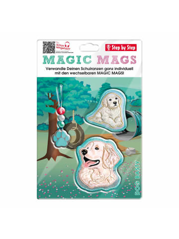 Step by Step MAGIC MAGS Dog Basty, Applikationen in Blau