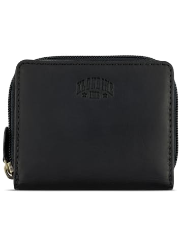 KLONDIKE 1896 Rush Dana Geldbörse RFID Leder 11 cm in schwarz