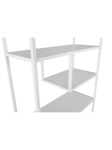 ebuy24 Regal Staal Weiß 85 x 35 cm