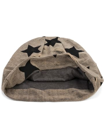styleBREAKER Beanie Mütze in Braun