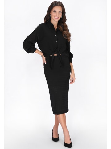 faina Women Shirt in black