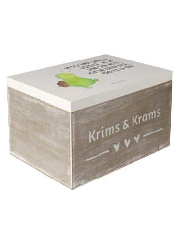 Mr. & Mrs. Panda Box Schildkröte Pfeifen mit Spruch in Weiß