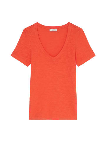 Marc O'Polo V-Neck-T-Shirt regular in fruity orange