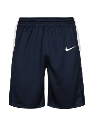 Nike Performance Funktionsshorts Team Stock 20 in dunkelblau / weiß