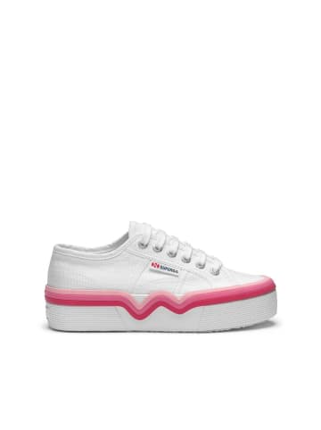 Superga Sneaker 2740 in Weiß/Rosa-ATG