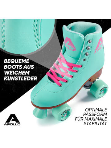 Apollo Rollschuhe Kinder " Classic Roller Retro " in Lagoon - Mint