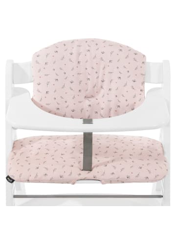 Hauck Sitzkissen / Hochstuhlauflage für Alpha Hochstuhl in rosa,grau