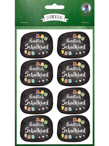URSUS Sticker "SCHULBEGINN", sortiert, 74 Sticker, 4 Bogen - ab 3 Jahren
