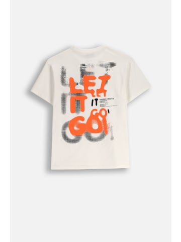 Coccodrillo T-Shirt mit kurzen Ärmeln in weiß