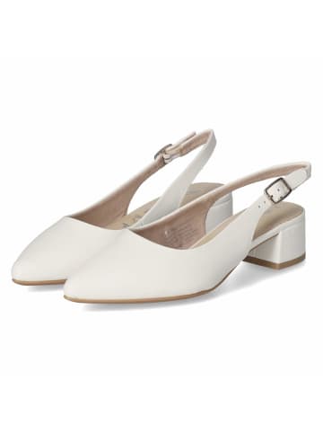 Tamaris Slingpumps in weiß