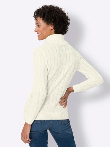 Sieh an! Rollkragen-Pullover in ecru