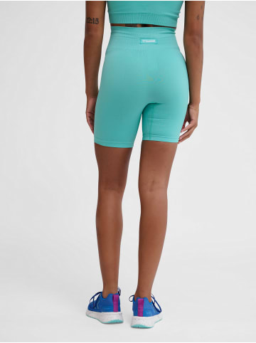 Hummel Tight Kurze Hose Hmlalive Multisport Damen in POOL BLUE