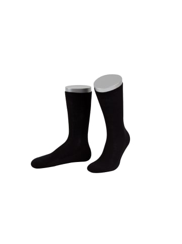 JD J. Dirks Komfort-Stützsocken MIDDLE C300 in schwarz (01)