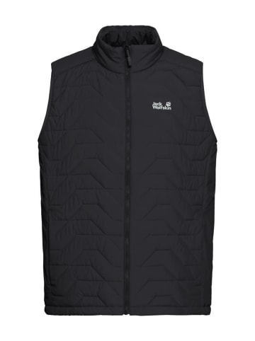 Jack Wolfskin Loftweste in schwarz