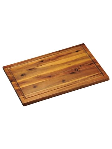 Kesper Schneidebrett aus Akazienholz in Braun, (B) 26 x (H) 1,5 x (L) 40 cm