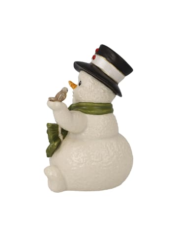 Goebel Figur " Schneemann - Ein kuscheliges Plätzchen " in Bunt