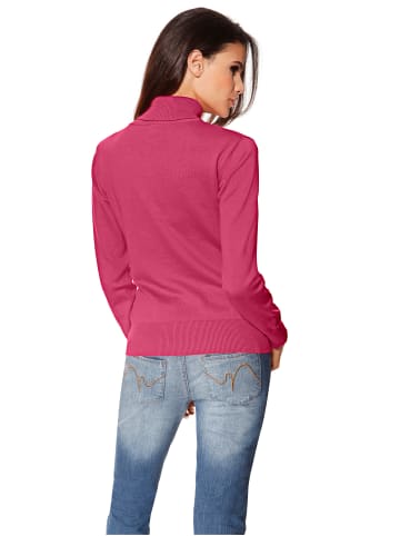 Heine Rollkragen-Pullover in pink