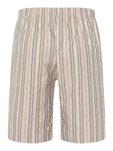 Hanro Schlafshorts Night & Day in desert stripe