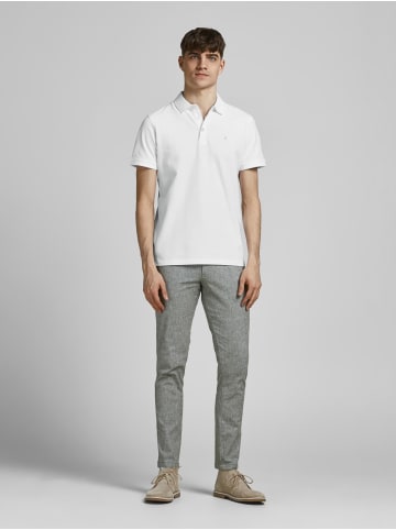 Jack & Jones Poloshirt 'Paulos' in weiß