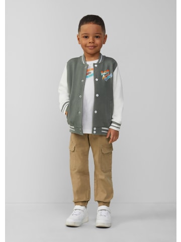 s.Oliver Sweatshirt Jacke in 7807_tannengrün