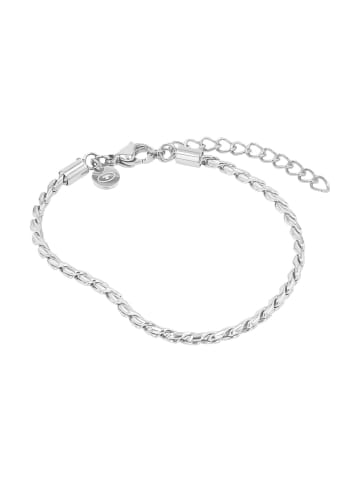 Tom Tailor Armband Edelstahl in silber