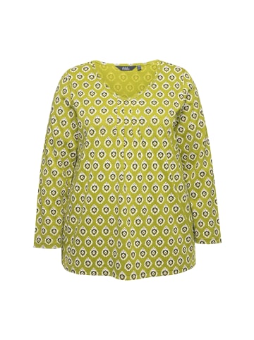 Ulla Popken Longsleeve in avocado grün
