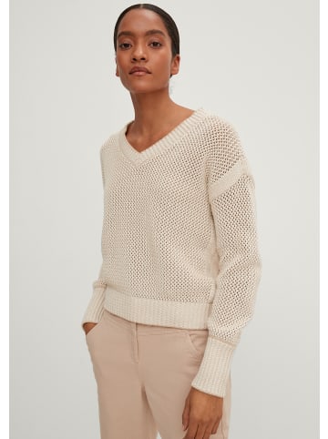comma Strickpullover in 82G8_sandfarben