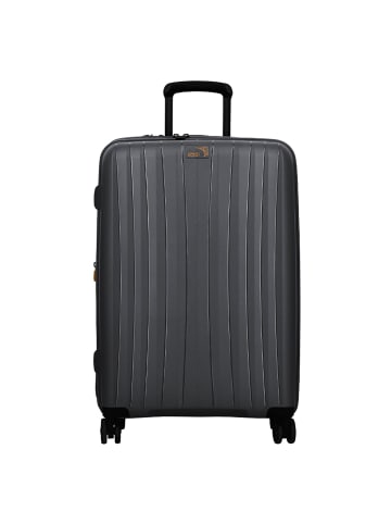 Jump Enais 4 Rollen Trolley 66 cm mit Dehnfalte dark grey