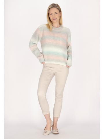 Albee Women Pullover in Hellblau Mehrfarbig