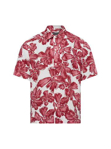 Marc O'Polo Hemd in bordeaux ecru - 0001