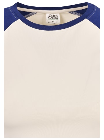 Urban Classics T-Shirt in whitesand/spaceblue