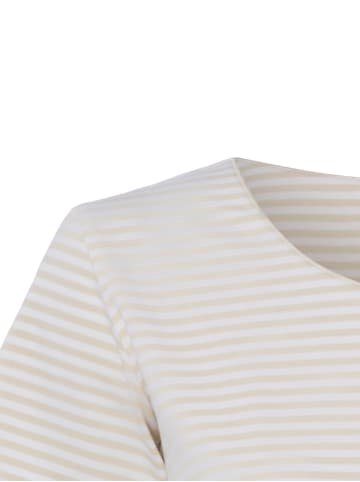 Franco Callegari T-Shirt in beige weiß